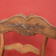 Load image into Gallery viewer, x SOLD Set of 4 Antique French Walnut and Rush Seat Dining or Kitchen Chairs. B11813
