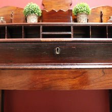 Load image into Gallery viewer, x SOLD Antique Australian Cedar Office Desk, Stationery Desk, Writing Slope Desk B11511
