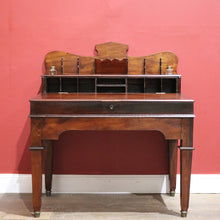 Load image into Gallery viewer, x SOLD Antique Australian Cedar Office Desk, Stationery Desk, Writing Slope Desk B11511
