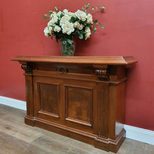 Load image into Gallery viewer, Antique Australian Cedar Shop Counter, or Small Home Bar with a storage Shelf. B12177
