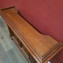 Load image into Gallery viewer, Antique Australian Cedar Shop Counter, or Small Home Bar with a storage Shelf. B12177
