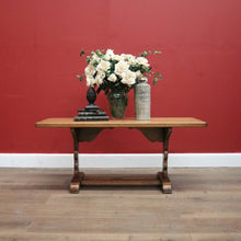 Load image into Gallery viewer, X SOLD Vintage French Coffee Table, Country France Twin Stretcher Base Coffee Table. B11402
