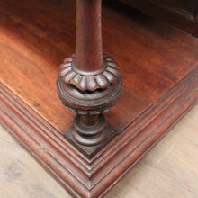 Load image into Gallery viewer, Antique French Oak Hall Cabinet or Sideboard, Two-drawer Entry Or Foyer Cupboard. B11981
