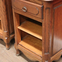 Load image into Gallery viewer, x SOLD A Pair of French Bedside Cabinets or Lamp Tables, Open Fronted Side Tables. B11962
