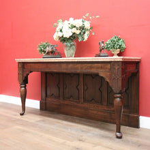 Load image into Gallery viewer, x SOLD Antique French Oak and Marble Hall Table, Sideboard or Foyer Entry Table, B11933
