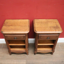 Load image into Gallery viewer, x SOLD A Pair of French Bedside Cabinets or Lamp Tables, Open Fronted Side Tables. B11962
