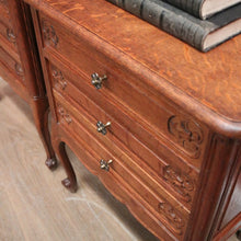 Load image into Gallery viewer, x SOLD Pair of Vintage French Bedside Table or Cabinets, Lamp Side Tables. B11523
