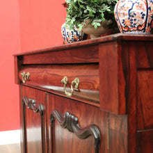 Load image into Gallery viewer, Antique English Rosewood Sideboard, Hall Cabinet, Dining Room Wine Cupboard. B11298
