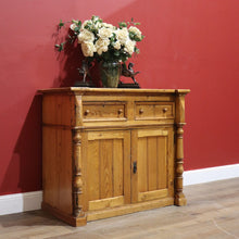 Load image into Gallery viewer, x SOLD Antique French Pine Kitchen Cabinet, Hall Cabinet, Country Farmhouse Charm B11514
