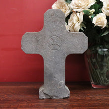 Load image into Gallery viewer, An Antique French Cross or Crucifix, Bluestone Home Worship and Devotion . B11856
