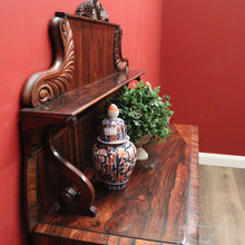 Load image into Gallery viewer, Antique English Rosewood Sideboard, Hall Cabinet, Dining Room Wine Cupboard. B11298
