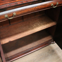 Load image into Gallery viewer, Antique English Rosewood Sideboard, Hall Cabinet, Dining Room Wine Cupboard. B11298
