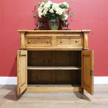 Load image into Gallery viewer, x SOLD Antique French Pine Kitchen Cabinet, Hall Cabinet, Country Farmhouse Charm B11514
