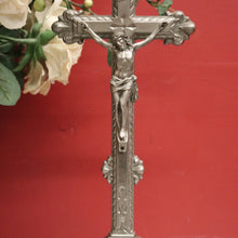 Load image into Gallery viewer, x SOLD Antique French Crucifix, Christ on Cross, Altar Crucifix, Home Worship Cross B11443
