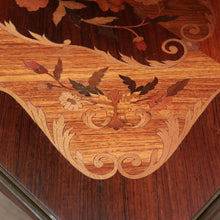 Load image into Gallery viewer, x SOLD Antique French Walnut and Marquetry Top Fold-Over Card Table or Games Table. B11896

