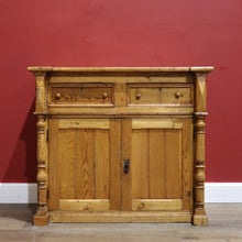 Load image into Gallery viewer, x SOLD Antique French Pine Kitchen Cabinet, Hall Cabinet, Country Farmhouse Charm B11514

