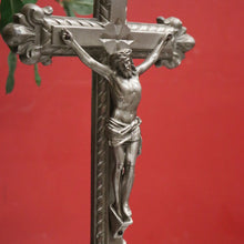 Load image into Gallery viewer, x SOLD Antique French Crucifix, Christ on Cross, Altar Crucifix, Home Worship Cross B11443
