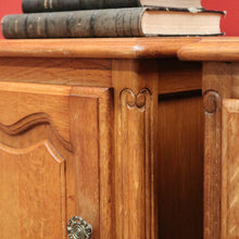 Load image into Gallery viewer, x SOLD Pair of Vintage French Lamp Cabinets, or Bedside Cabinets, or Hall Cupboards. B11790
