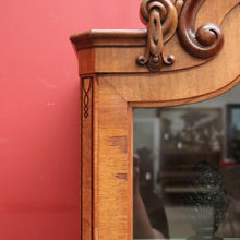 Load image into Gallery viewer, x SOLD Antique French China Cabinet, Display Cupboard or Bookcase, Glass Shelves. B12048
