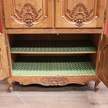 Load image into Gallery viewer, x SOLD Vintage French Oak Drinks Cabinet, Hall Cupboard or Linen Press, TV Unit. B11558
