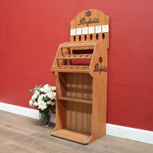 Load image into Gallery viewer, x SOLD Vintage Wine Rack, Penfolds Old Shop Advertising Wine Rack or Stand. B11784

