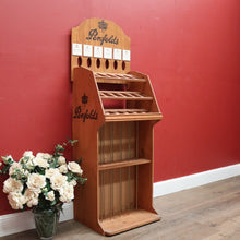 Load image into Gallery viewer, x SOLD Vintage Wine Rack, Penfolds Old Shop Advertising Wine Rack or Stand. B11784
