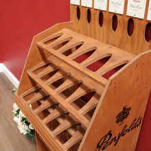 Load image into Gallery viewer, x SOLD Vintage Wine Rack, Penfolds Old Shop Advertising Wine Rack or Stand. B11784
