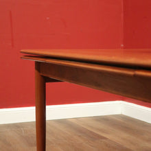 Load image into Gallery viewer, Burgess Australia - Mid-Century Teak Dining Table with Extension Leaves. B12366
