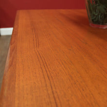 Load image into Gallery viewer, Burgess Australia - Mid-Century Teak Dining Table with Extension Leaves. B12366
