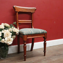 Load image into Gallery viewer, Antique English Mahogany Office Chair, Dressing Table Chair or Hall Chair. B12077
