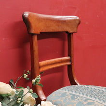 Load image into Gallery viewer, Antique English Mahogany Office Chair, Dressing Table Chair or Hall Chair. B12077
