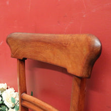 Load image into Gallery viewer, Antique English Mahogany Office Chair, Dressing Table Chair or Hall Chair. B12077
