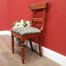 Load image into Gallery viewer, Antique English Mahogany Office Chair, Dressing Table Chair or Hall Chair. B12077
