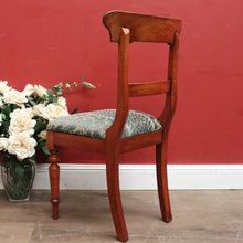 Load image into Gallery viewer, Antique English Mahogany Office Chair, Dressing Table Chair or Hall Chair. B12077
