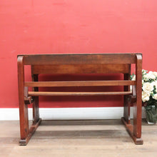 Load image into Gallery viewer, A Vintage Mid-Century Australian School Desk - Seats Two, Lift Seat and desk. B12074
