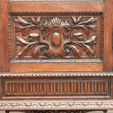 Load image into Gallery viewer, x SOLD Antique French China Cabinet, French Oak, Glass Shelves, Door and Sides, Key.
