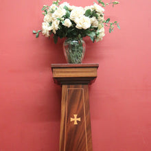 Load image into Gallery viewer, Antique French Mahogany Church Pedestal, Statue Holder, Lectern, Pulpit. B12115
