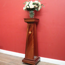 Load image into Gallery viewer, Antique French Mahogany Church Pedestal, Statue Holder, Lectern, Pulpit. B12115
