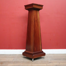 Load image into Gallery viewer, Antique French Mahogany Church Pedestal, Statue Holder, Lectern, Pulpit. B12115
