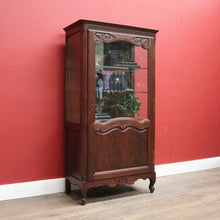 Load image into Gallery viewer, Antique French Oak Single Door China Cabinet, Display Cupboard or Bookcase. B12092
