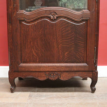 Load image into Gallery viewer, Antique French Oak Single Door China Cabinet, Display Cupboard or Bookcase. B12092
