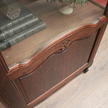 Load image into Gallery viewer, Antique French Oak Single Door China Cabinet, Display Cupboard or Bookcase. B12092
