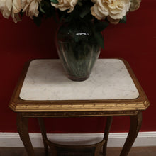 Load image into Gallery viewer, Antique French Gilt Lamp or Side Table with a Cane Tier Base. B12106
