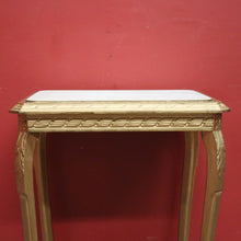 Load image into Gallery viewer, Antique French Gilt Lamp or Side Table with a Cane Tier Base. B12106
