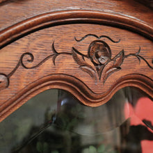 Load image into Gallery viewer, Antique French Oak China Cabinet, Display Cupboard or Bookcase. B12105
