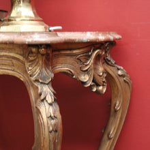 Load image into Gallery viewer, Marble Top Gilt Timber Centre Table or Console Table or Side/Lamp Table. B12129
