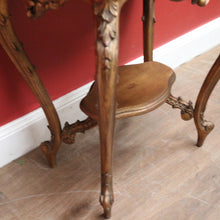 Load image into Gallery viewer, Marble Top Gilt Timber Centre Table or Console Table or Side/Lamp Table. B12129
