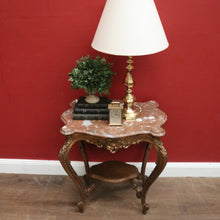 Load image into Gallery viewer, Marble Top Gilt Timber Centre Table or Console Table or Side/Lamp Table. B12129
