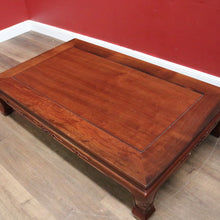 Load image into Gallery viewer, A Chinese Rosewood Kang Table, Low Centre Table, Coffee or Games Table. B12172
