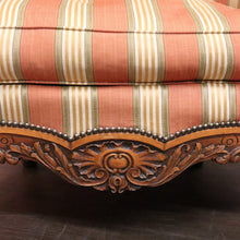 Load image into Gallery viewer, x SOLD Antique French Armchair, Cherrywood and Fabric, Wing Back Chair, Feather/Down Cushion. B12111
